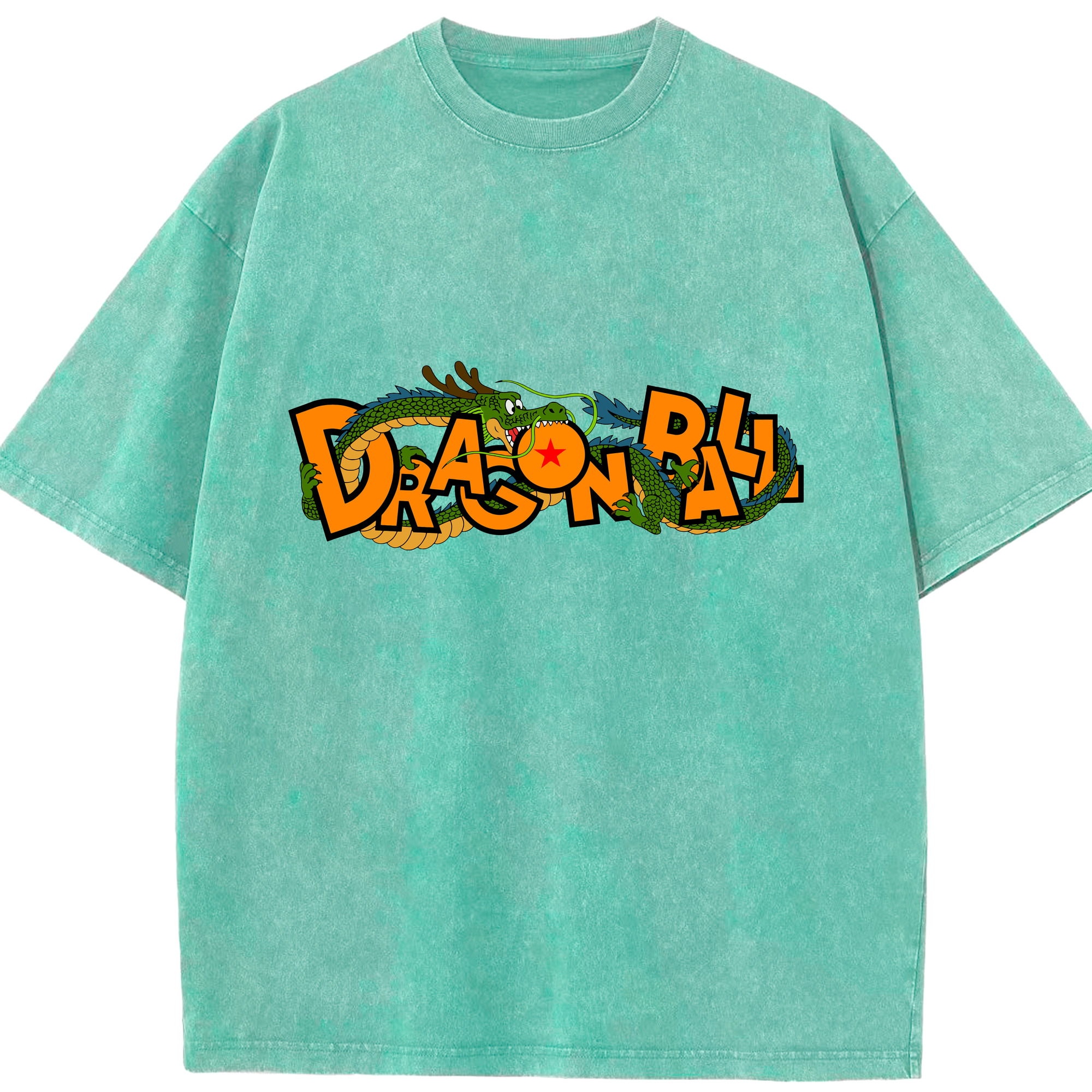 （画像用） ドラゴンボール DRAGON BALL 綿100% ヴィンテージ風 半袖Tシャツ（フロントプリント）